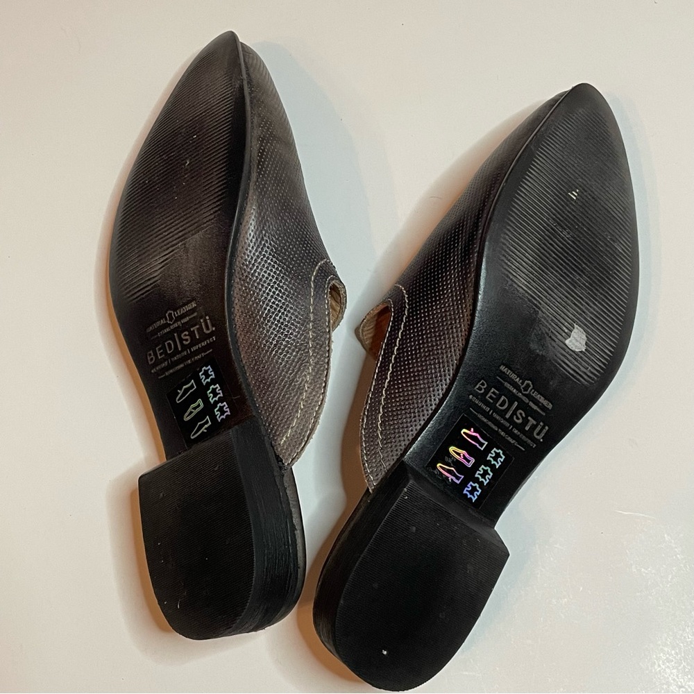 NWOT BED|STÜ Brenda Graphito Rustic Mule - Picture 6 of 8
